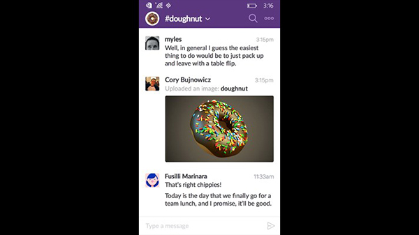 Windows Phone için Slack (Beta) yayınlandı