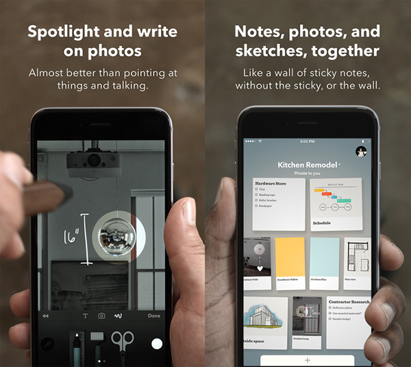 FiftyThree'nin Paper uygulaması iPhone için de yayınlandı