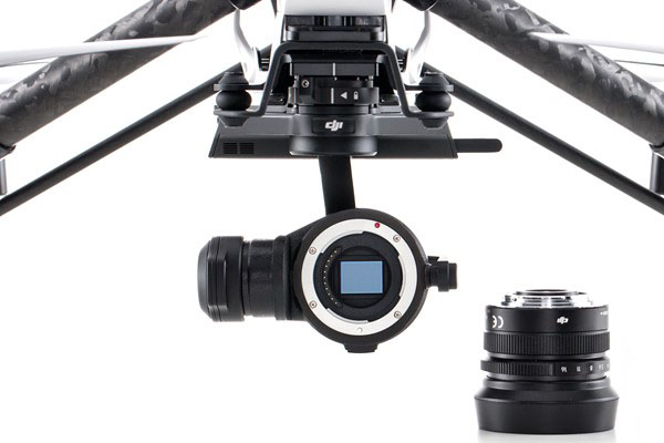 DJI, Inspire 1 için hazırladığı Zenmuse X5 ve X5R kamera modüllerini tanıttı