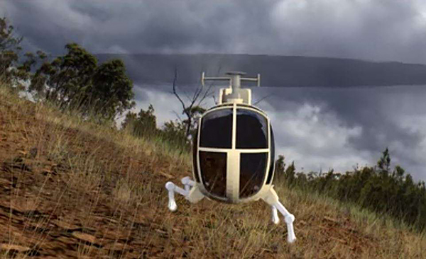 DARPA, helikopterler için geliştirdiği devrimsel iniş takımını test etti