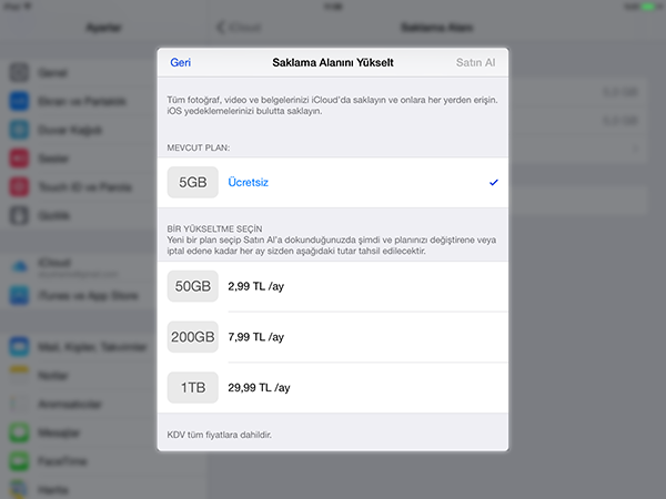 Apple, iCloud'un yenilenmiş fiyat ve depolama seçeneklerini hayata geçirdi
