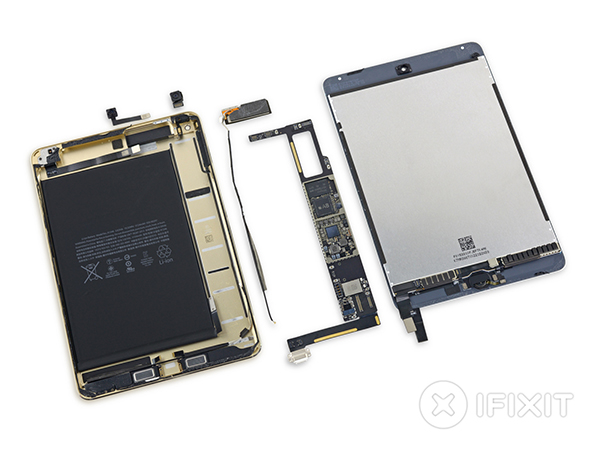 iFixit'in yeni kurbanı Apple iPad Mini 4 oldu