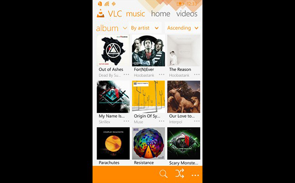 Windows Phone için VLC, 'm4a' format desteğiyle güncellendi