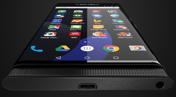 Android işletim sistemi BlackBerry Priv/Venice'nin reklamları dönmeye başladı