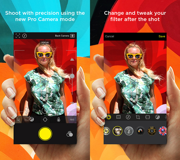 iOS için Hipstamatic Camera önemli bir güncelleme aldı