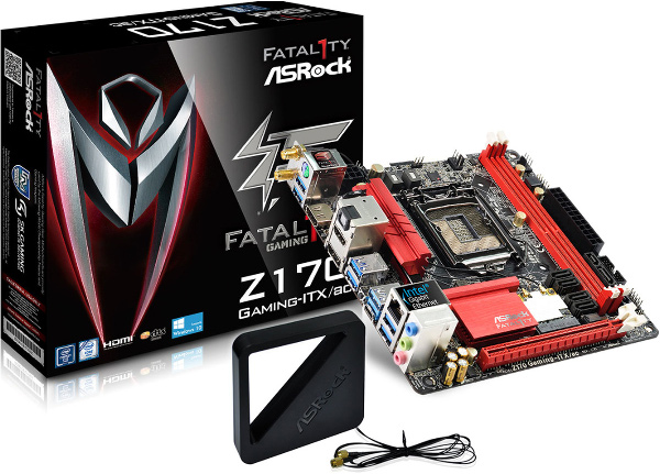 Asrock Fatal1ty Z170 Gaming-ITX anakartı duyuruldu