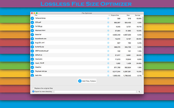 Mac uyumlu File Optimizer, artık ücretsiz