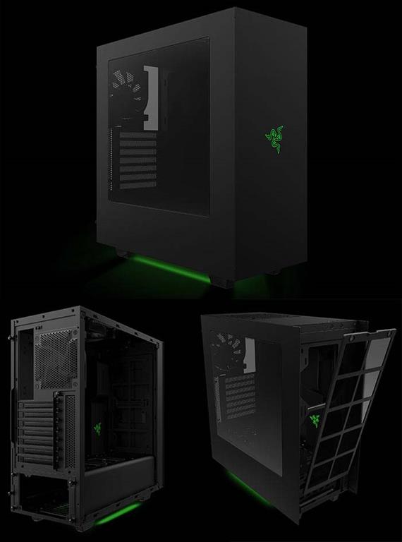 Razer imzalı NZXT S340 kasası satışa çıkıyor