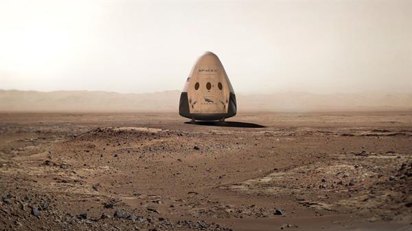 Kızıl gezegene ilk insanlı uçuşu gerçekleştiren SpaceX olabilir