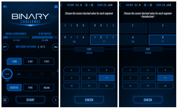 Binary Challenge size ikili sayı sistemini öğretmeye kararlı