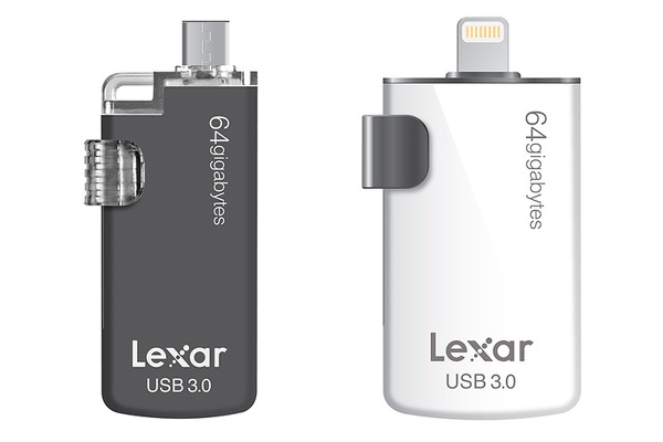 Lexar'dan USB Type-C ve Lightning girişlerine sahip yeni USB bellekler