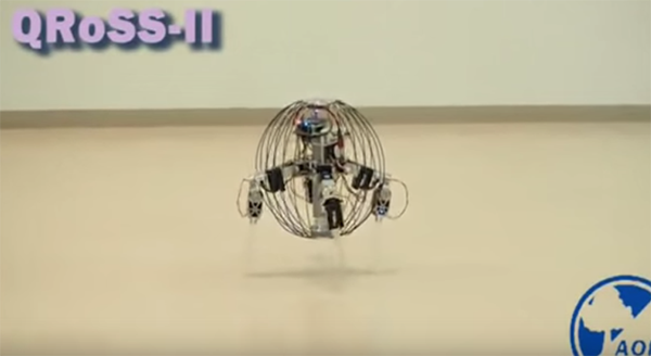 Japon araştırmacılardan her şartta yoluna devam edebilen robot