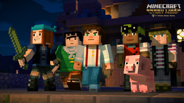 Minecraft: Story Mode ilk bölümüyle mağazalardaki yerini aldı