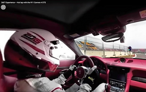 Porsche'den 360 derecelik '911 Carrera 4 GTS' deneyimi (Video)