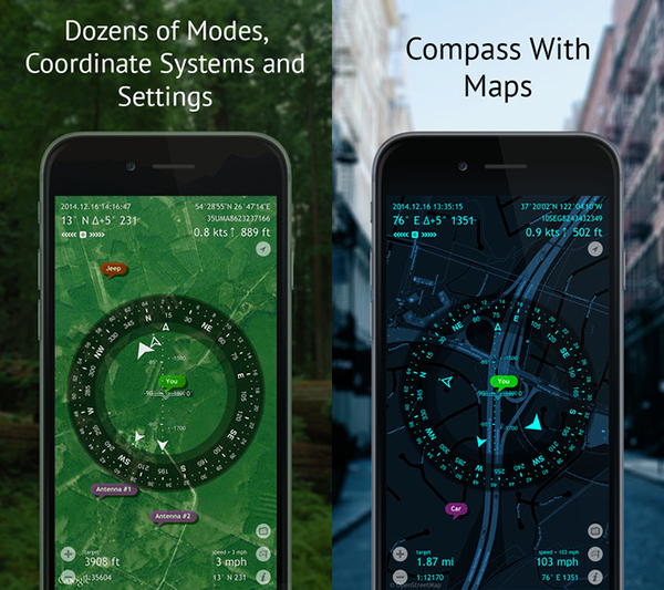 Gelişmiş pusula uygulaması Commander Compass ücretsiz yapıldı