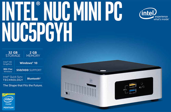 Intel NUC artık dolu dolu