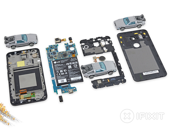 iFixit, Nexus 5X'i masaya yatırdı