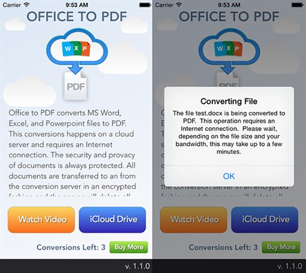 Faydalı uygulama Office To PDF artık ücretsiz