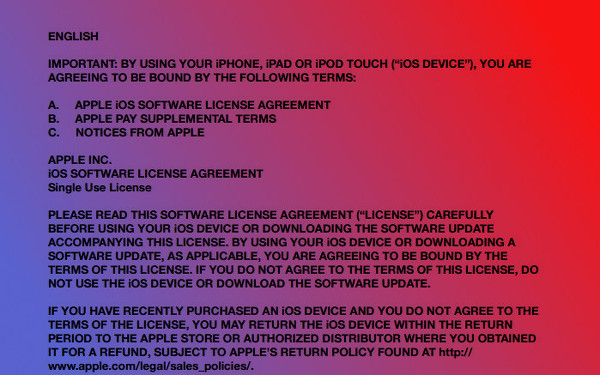 iOS işletim sistemi tüketiciye satılmıyor aksine lisanslanıyor