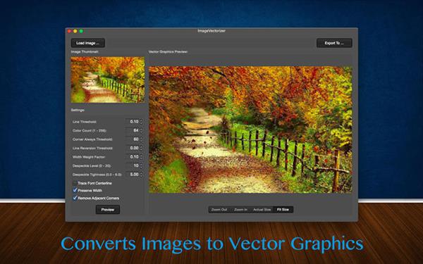 Fotoğrafları vektöre çeviren yeni uygulama: ImageVectorizer