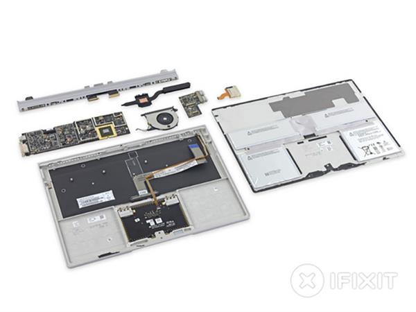 iFixit, Microsoft Surface Book'u es geçmedi