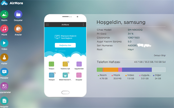 Airmore ile dosya transferi ve uzaktan yönetim kolaylaşıyor
