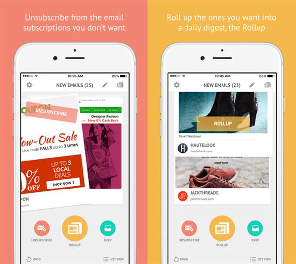 E-Posta yönetimi kolaylaştıran e-posta uygulaması: Unroll.Me
