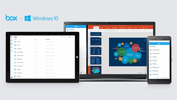 Box’un evrensel Windows 10 uygulaması geldi