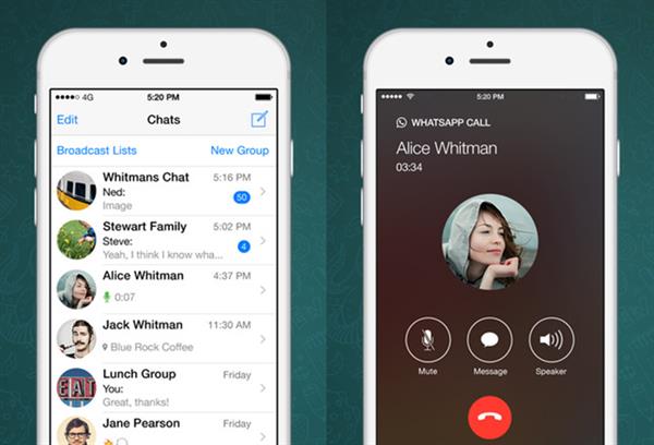 iOS için WhatsApp'a 3D Touch desteği