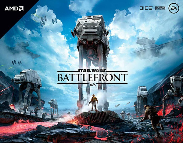 AMD Radeon R9 Fury alana Star Wars: Battlefront hediye