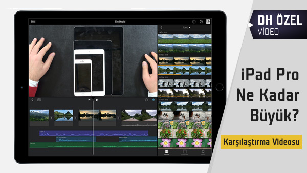 ipad pro ne kadar buyuk karsilastirma