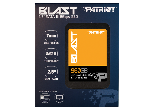 Patriot Memory BLAST SSD: Hem ucuz hem hızlı