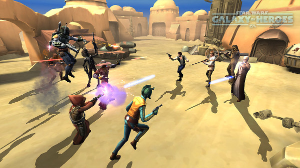 Star Wars: Galaxy of Heroes indirmeye sunuldu