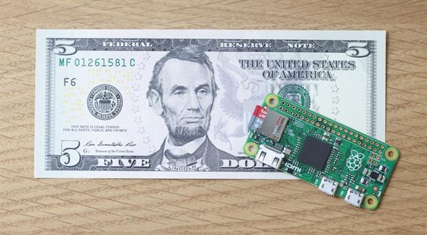 5 Dolarlık bilgisayar: Rasperry Pi Zero