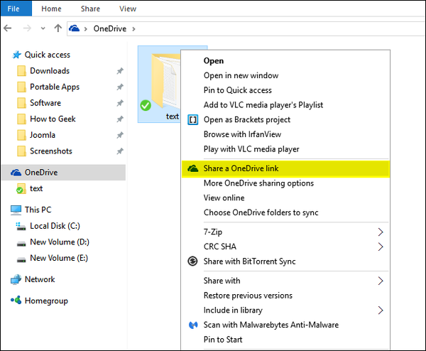 Windows 10'da OneDrive üzerinden dosya paylaşımı nasıl yapılır?