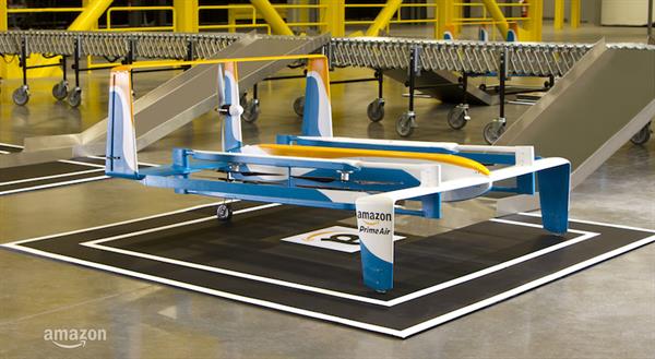 Amazon, teslimatlarda yardımcı olacak yeni Drone'unu tanıttı