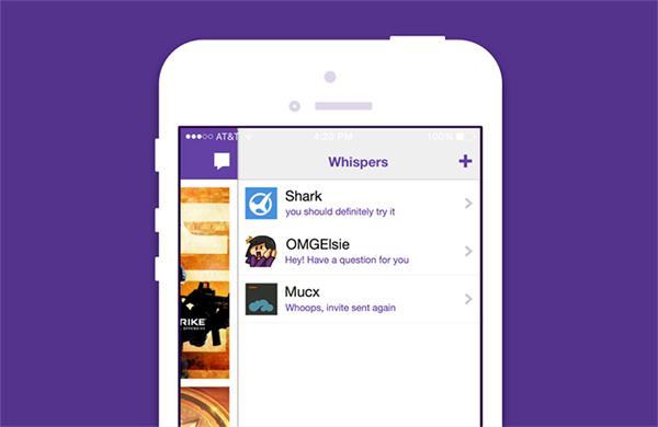Twitch'in 'Whisper' özelliği iOS platformunda