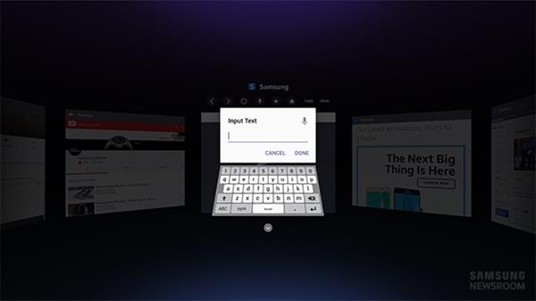 Samsung'dan sanal gerçekliğe özel tarayıcı