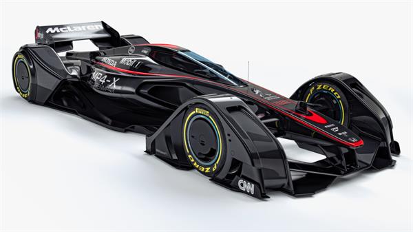 McLaren'dan sıradışı Formula 1 konsepti: MP4-X [Video]