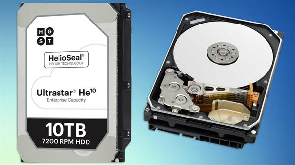 HGST'den 10TB kapasiteli yeni HDD