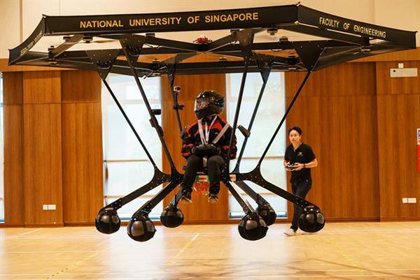 Singapur Üniversitesi'nden kişisel hava aracı: Snowstorm