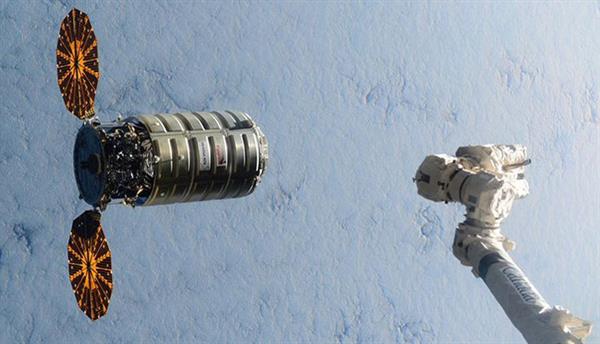 Cygnus, Uluslararası Uzay İstasyonu'na ulaştı