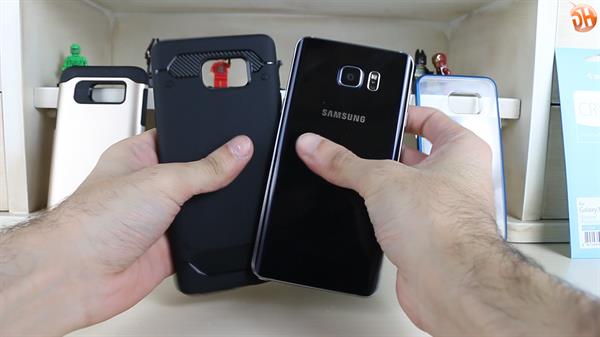 Spigen'in Samsung Note 5 ve S6 Edge Plus'a özel kılıfları inceleme videosu