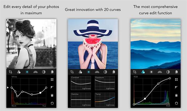 MaxCurve ile iOS tarafında fotoğraf düzenleme seviye atlıyor