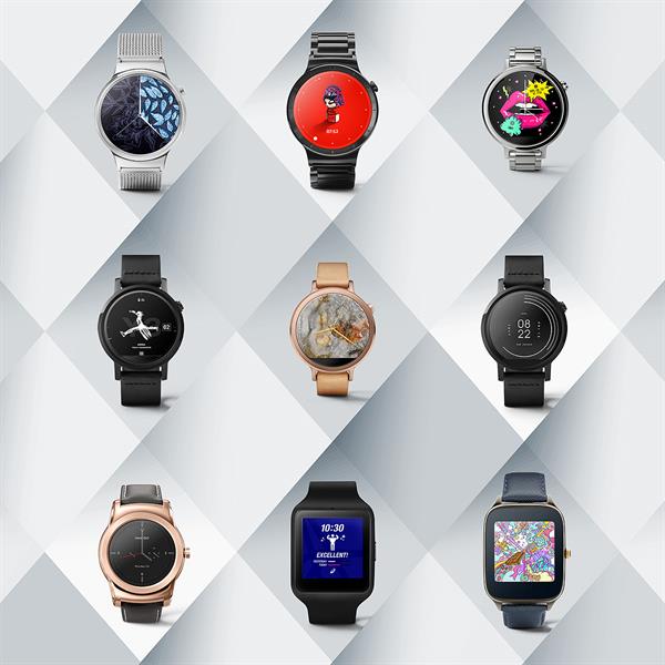 Android Wear platformu için 9 yeni arayüz yayınlandı