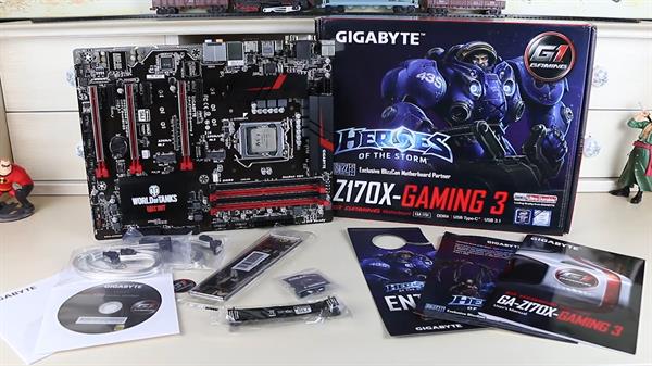 Gigabyte Z170X-Gaming 3 anakart inceleme videosu