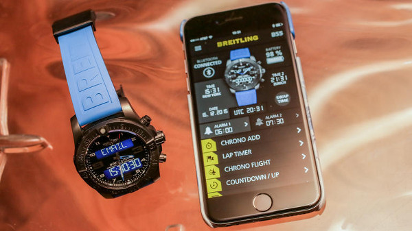 Breitling, akıllı saat pazarına en üst perdeden giriyor