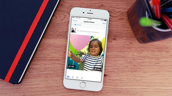 Facebook'un iOS uygulamasına 'Live Photos' desteği
