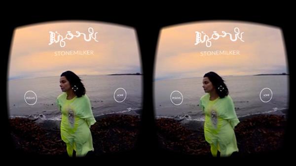 Björk'dan sanal gerçeklik uygulaması