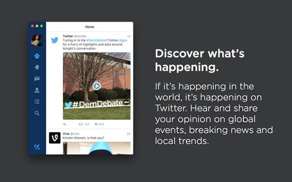 Twitter'ın Mac kullanıcılarına müjde